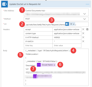 Updating Hyperlink column in MS Flow (Power Automate) - Powering your Apps