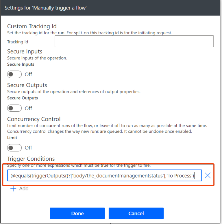 Trigger conditions - just what I needed - Powering your Apps